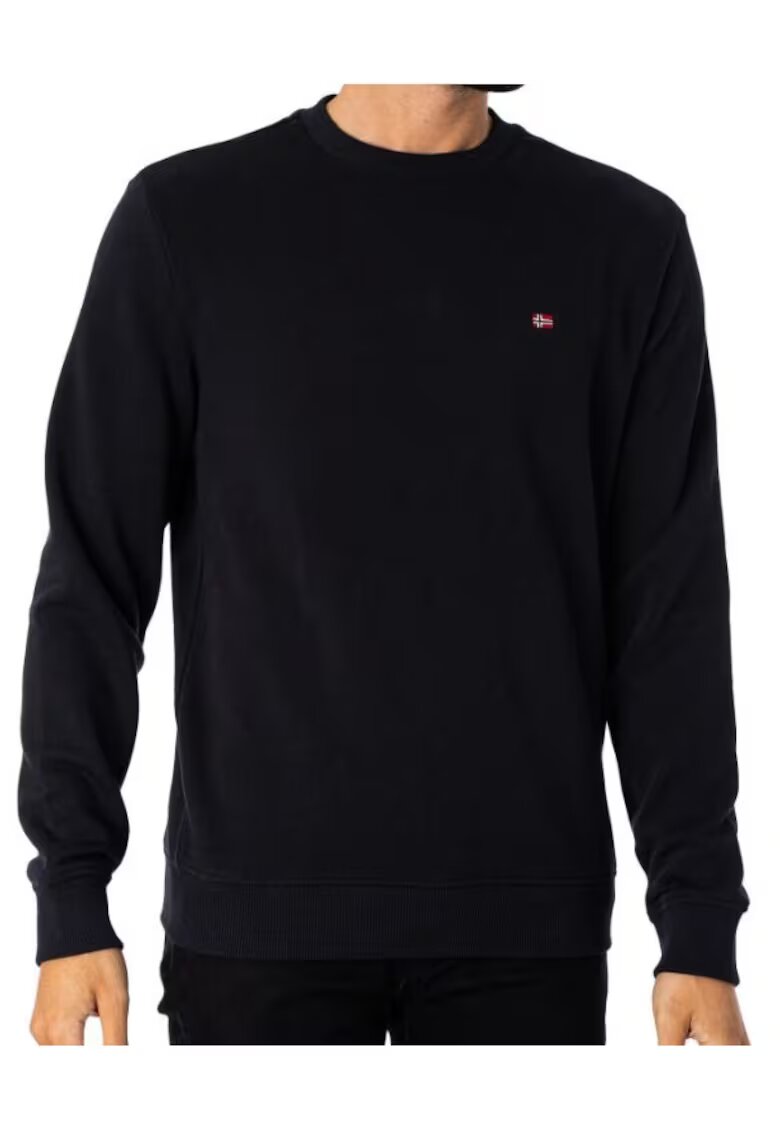 Napapijri Bluza barbati - Bumbac - Negru - Negru