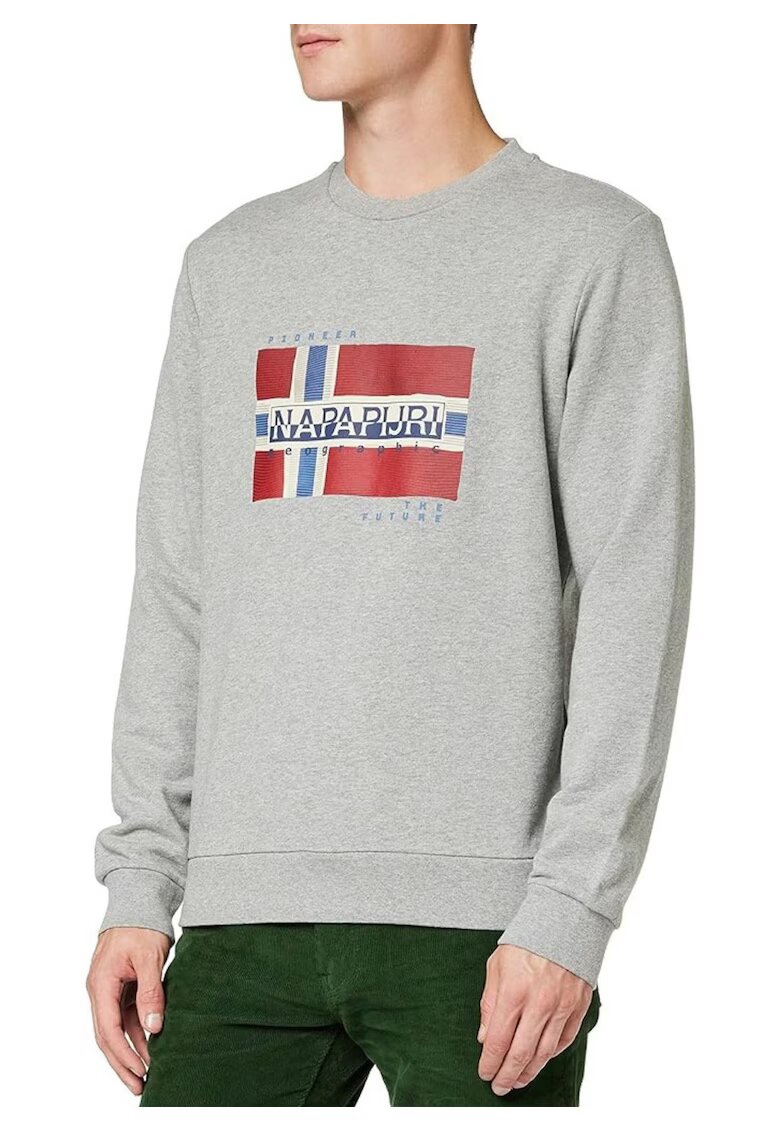 Napapijri Bluza de trening cu imprimeu logo -