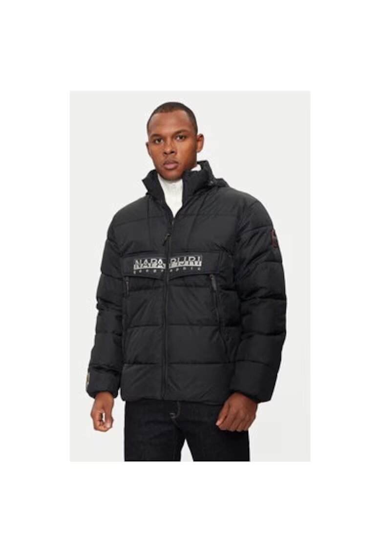 Napapijri Geaca barbati - 304196812 - Poliamida - Negru - Negru