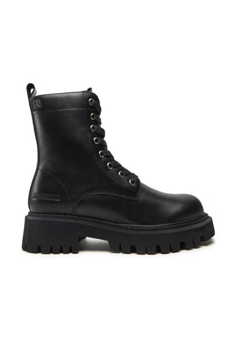 Napapijri Ghete dama 304342288 - Piele naturala - 41 EU - Negru