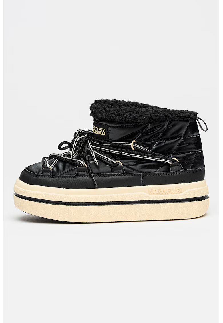 Napapijri Ghete pull-on flatform Glacier - Negru