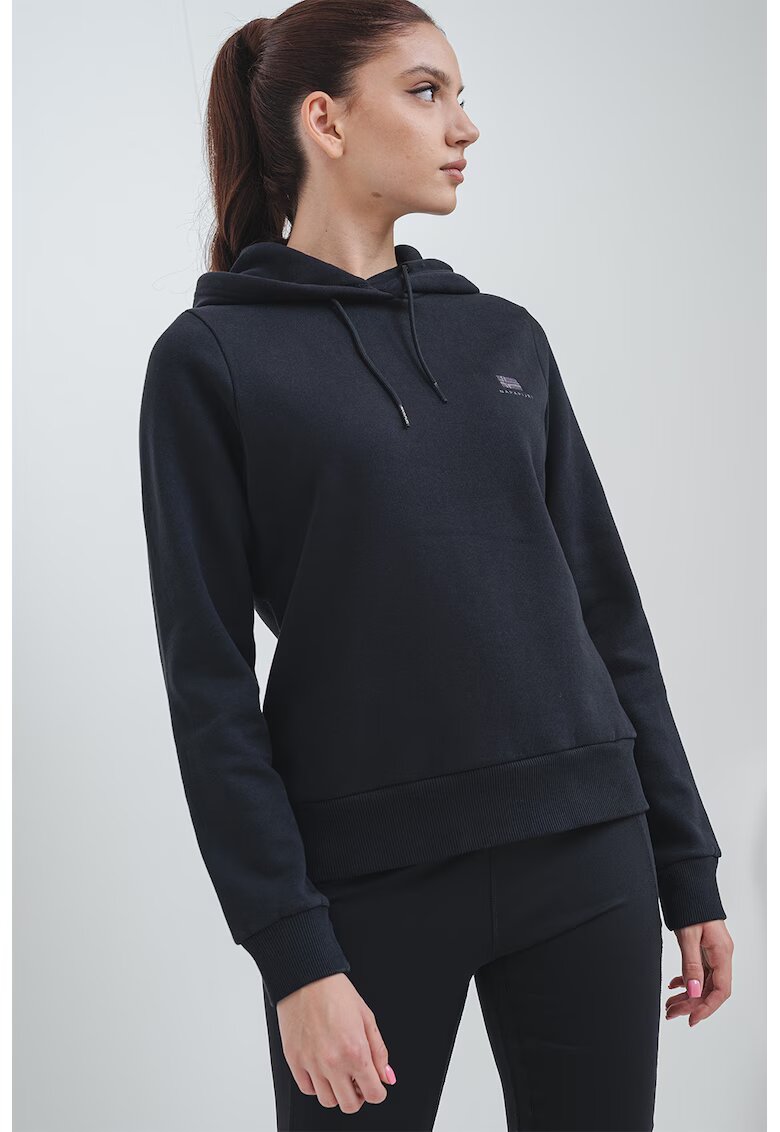 Napapijri Hanorac regular-fit cu logo discret - Negru