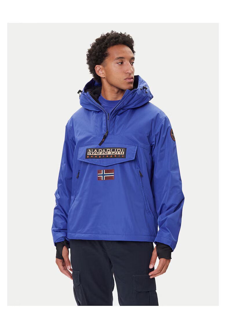 Napapijri Jacheta Anorak barbati albastru