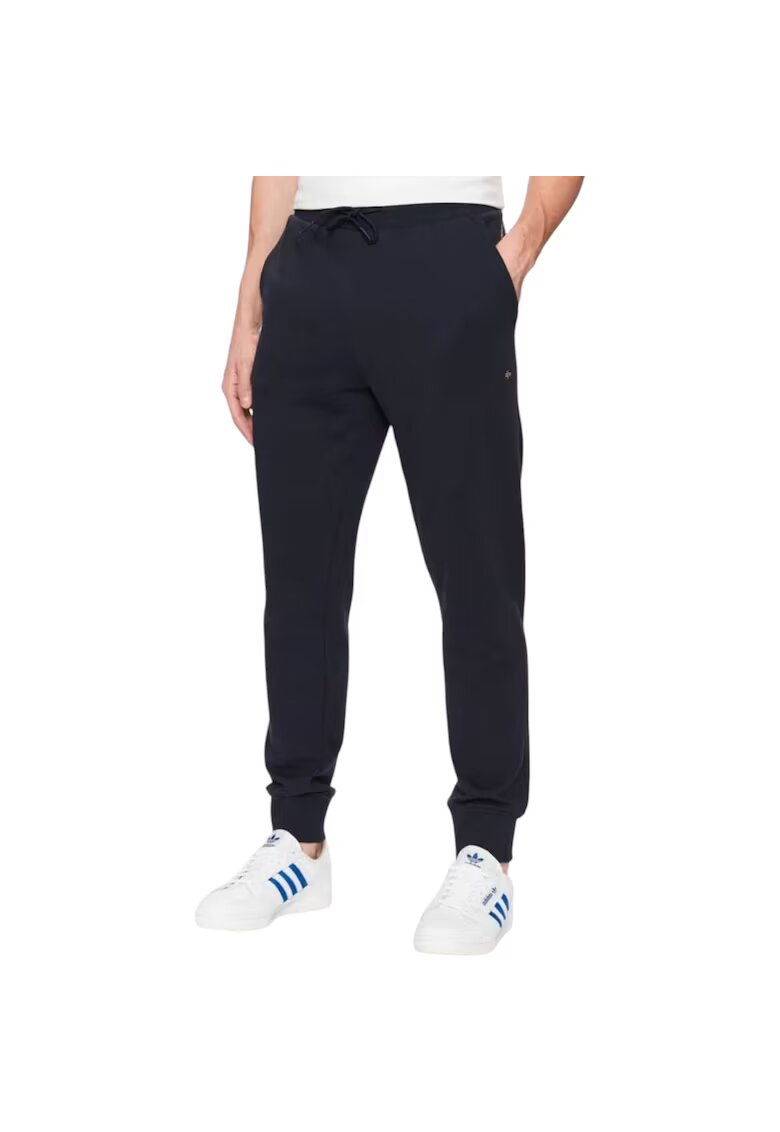 Napapijri Pantaloni de trening regular fit cu snururi - Albastru inchis
