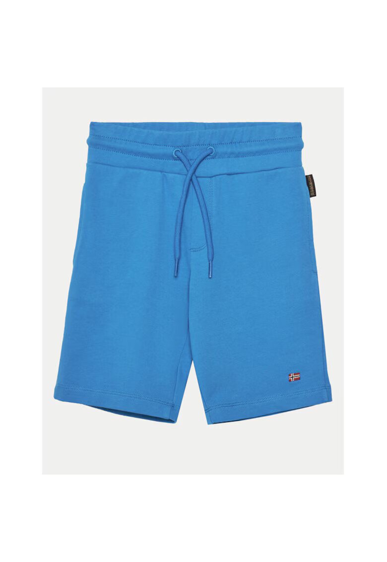 Napapijri Pantaloni scurti baieti - Bumbac - Albastru - Albastru