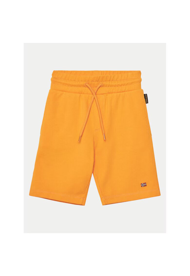 Napapijri Pantaloni scurti baieti - Bumbac - Portocaliu