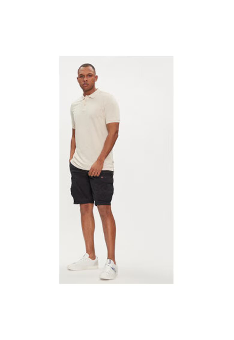Napapijri Pantaloni scurti barbati - 303755966 - Bumbac - Negru - Negru