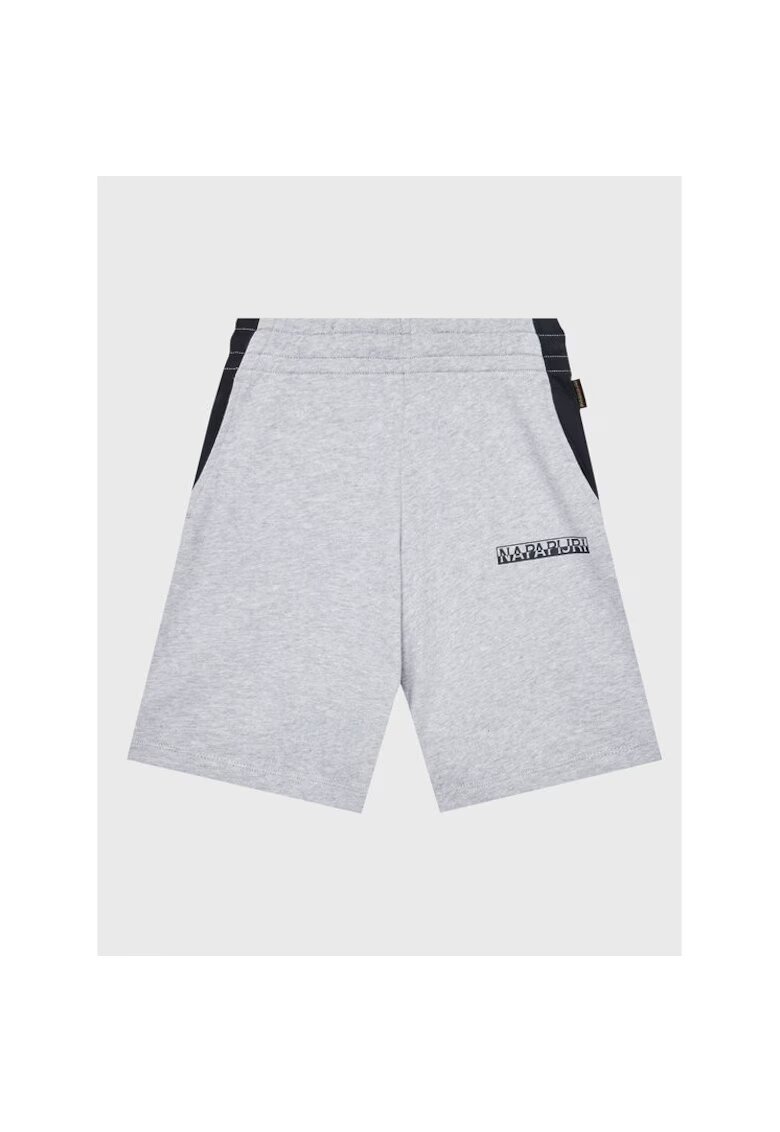 Napapijri Pantaloni scurti copii - 301746522 - Bumbac - Gri - Gri