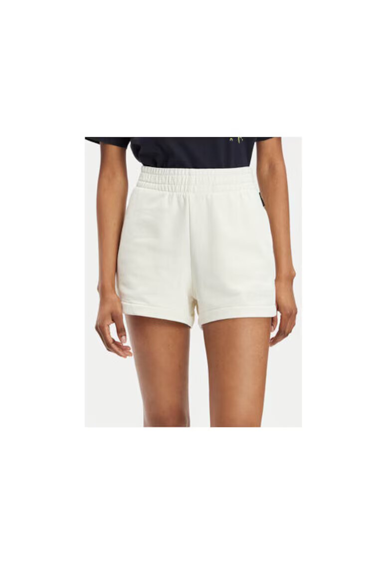 Napapijri Pantaloni scurti dama - 303651909 - Bumbac - Bej - Bej