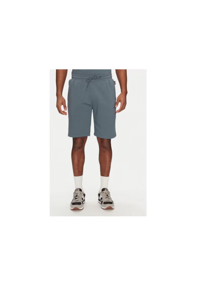 Napapijri Pantaloni scurti sport barbati NP0A4H88G1Y1 - Bumbac - Albastru - Albastru