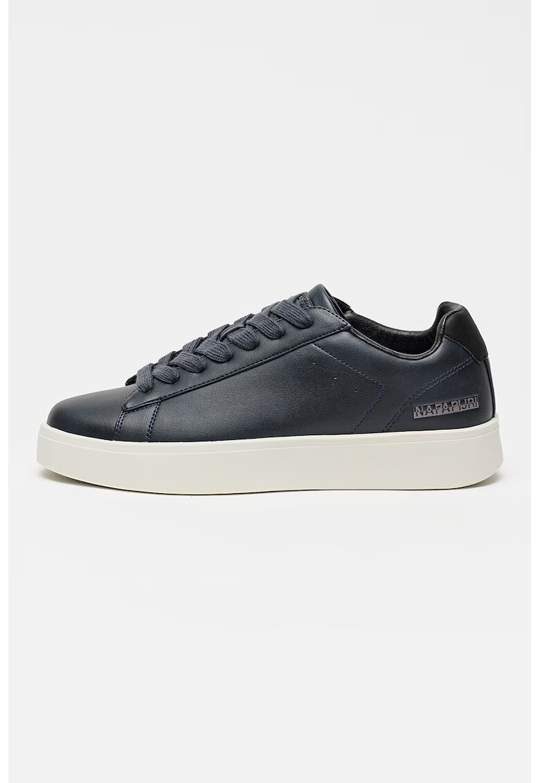 Napapijri Pantofi sport Onyx de piele ecologica - Albastru ultramarin