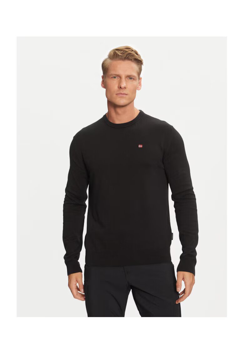 Napapijri Pulover Barbati - 304196935 - Bumbac - XL INTL - Negru
