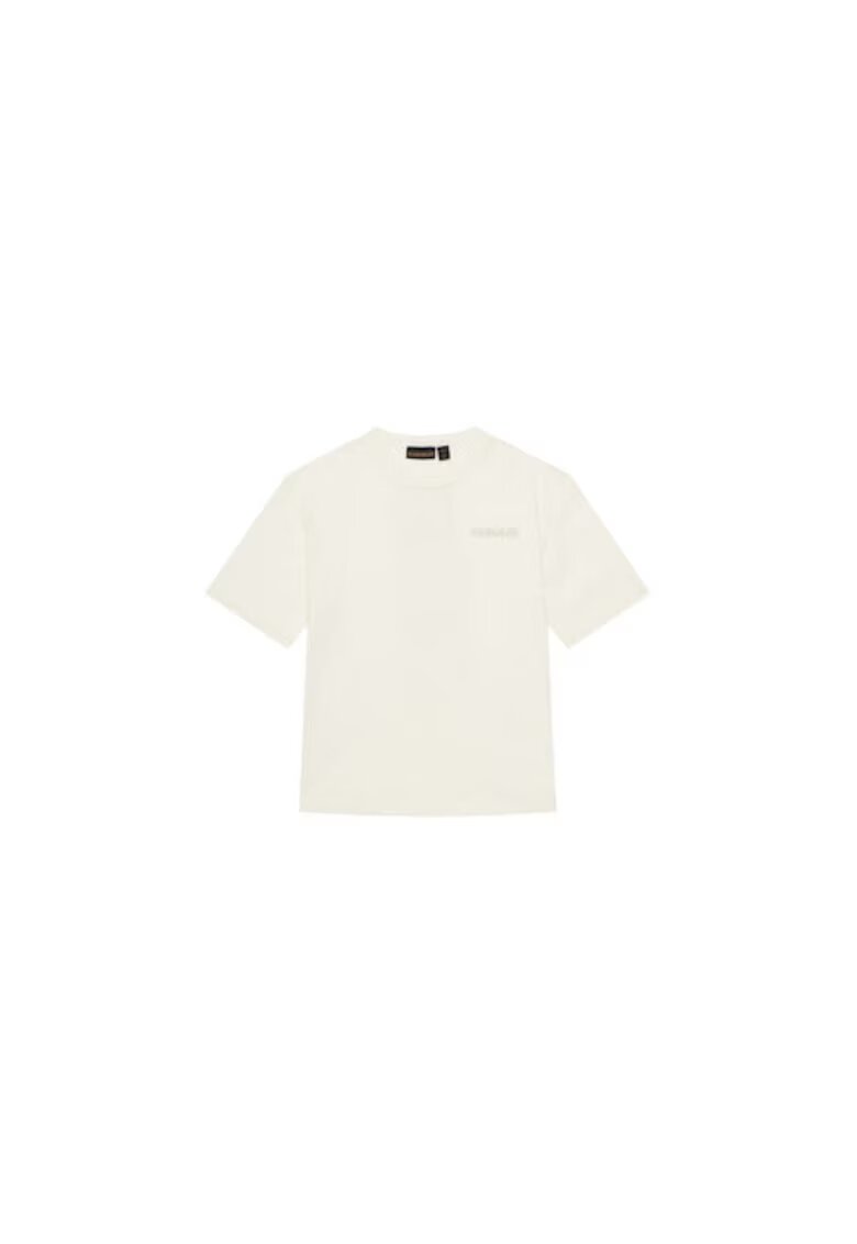 Napapijri Tricou baieti NP0A88ZO2061 - Bumbac - Ecru - Ecru