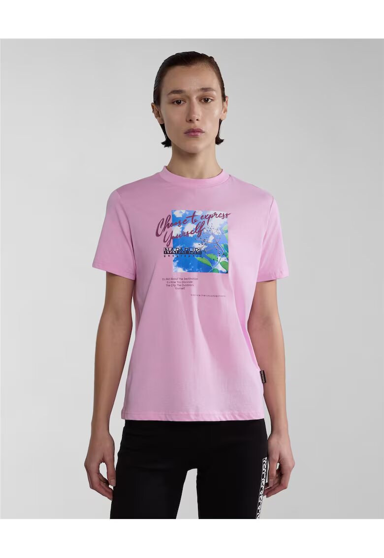 Napapijri Tricou cu imprimeu Yukon -