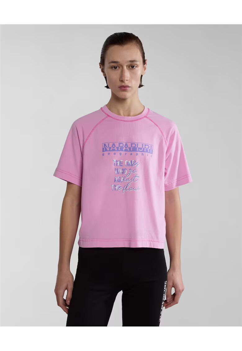 Napapijri Tricou cu maneci raglan Aberdeen -