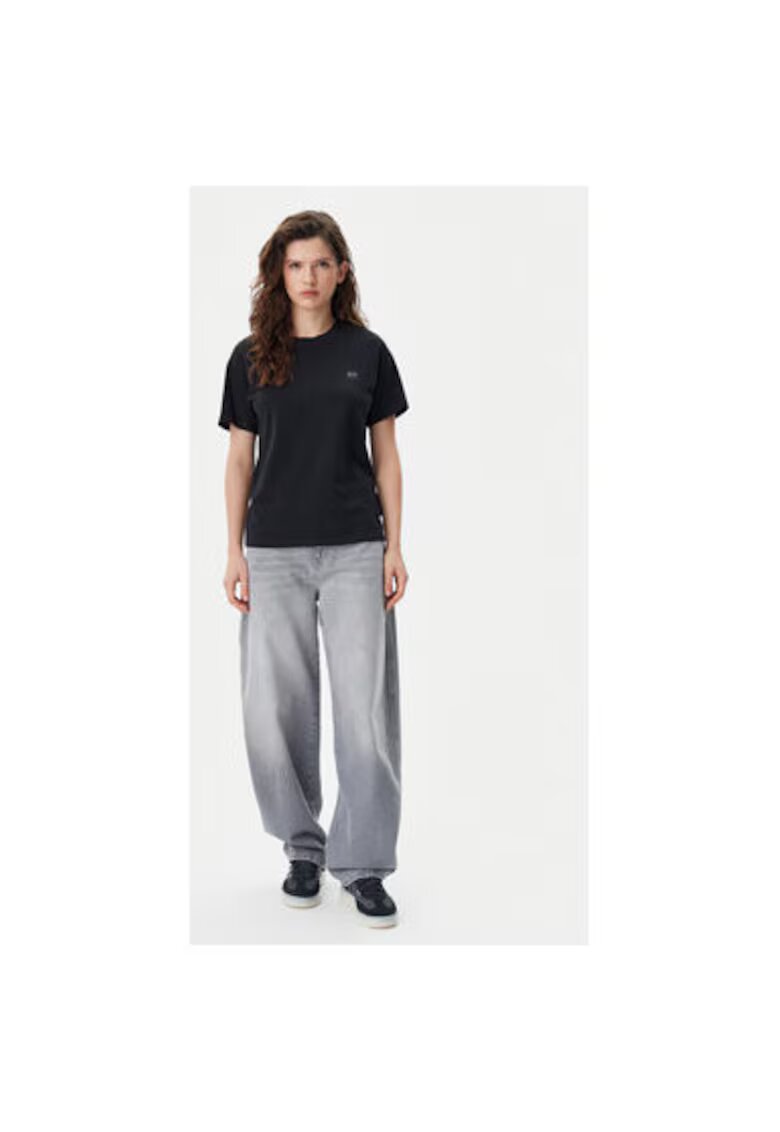 Napapijri Tricou dama - 305332110 - Bumbac - Negru - Negru