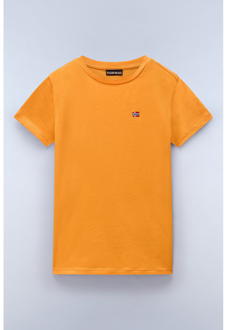 Napapijri Tricou de bumbac Salis - Portocaliu persan