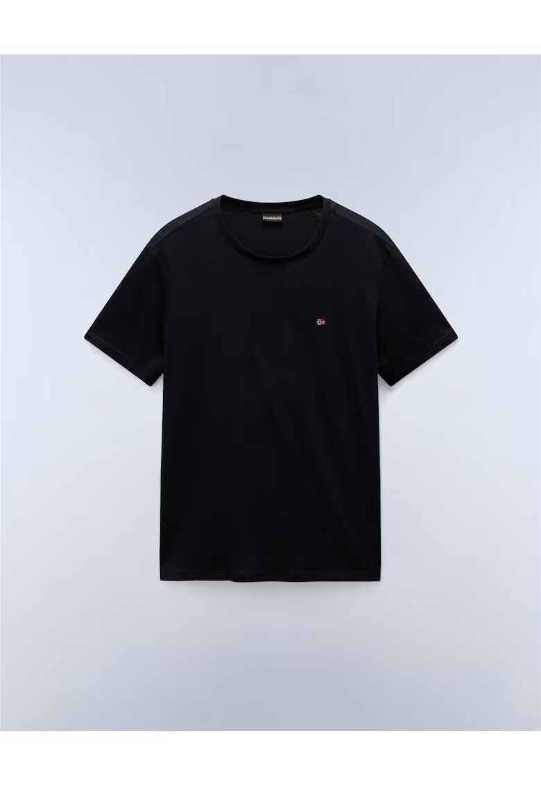 Napapijri Tricou din bumbac cu detaliu logo brodat Salis