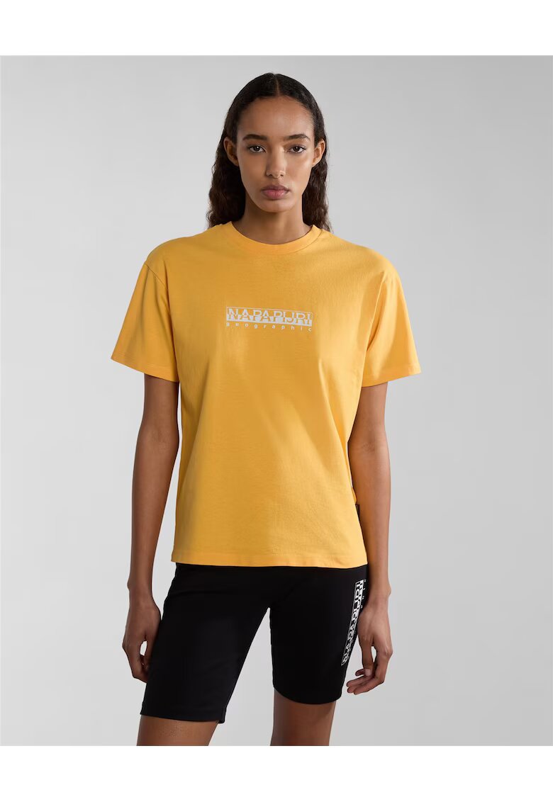 Napapijri Tricou din bumbac cu imprimeu logo