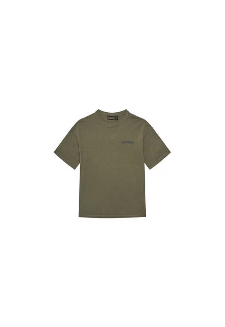 Napapijri Tricou pentru baieti NP0A88ZOG0A1 - Bumbac - Verde - Verde