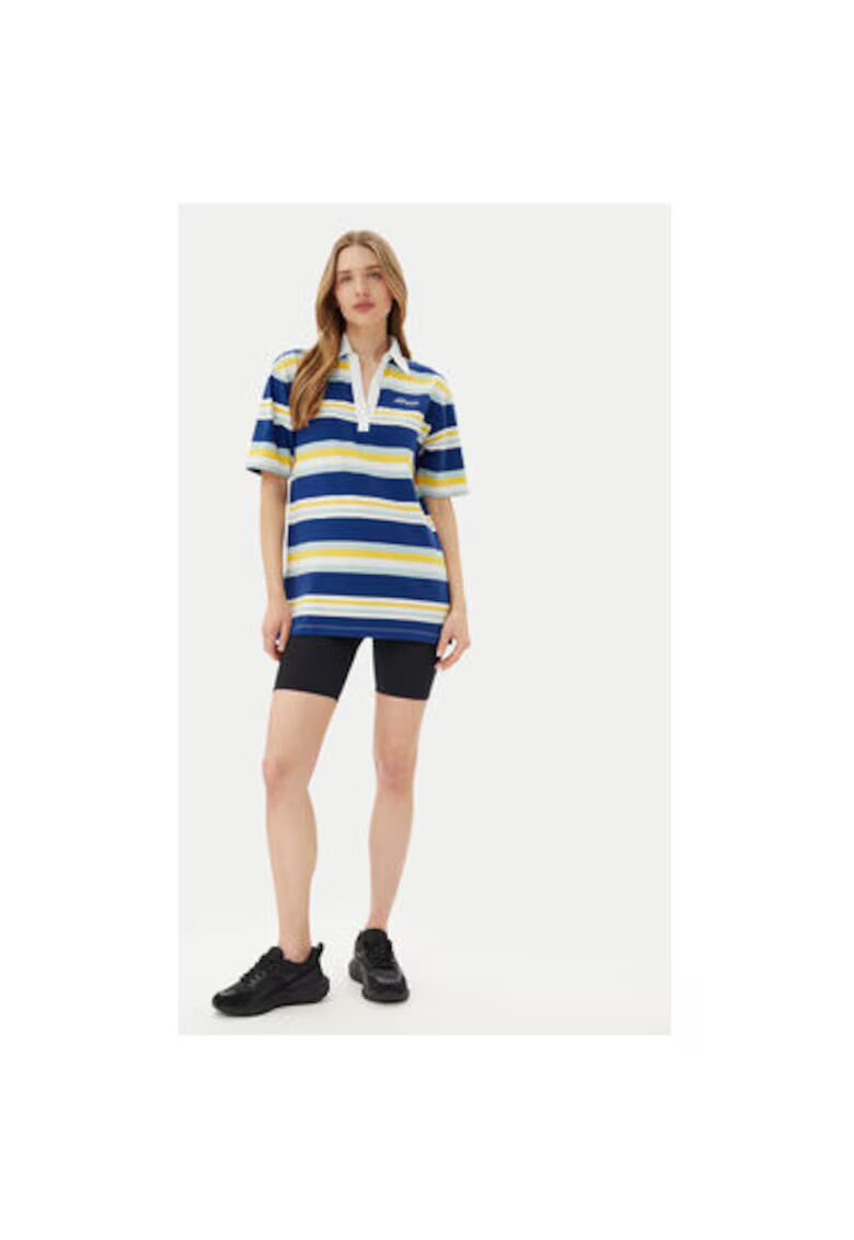 Napapijri Tricou polo dama NP0A4ILKSA81 - Bumbac - Albastru - Albastru