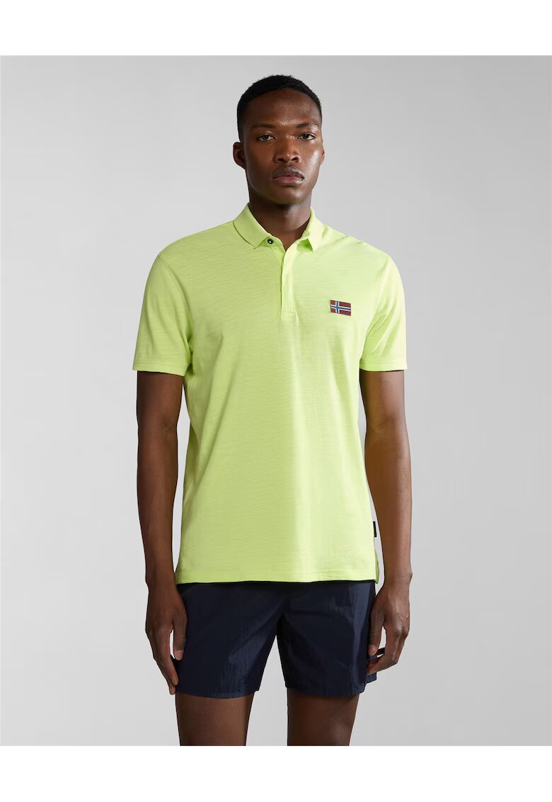 Napapijri Tricou polo din bumbac Ebea -