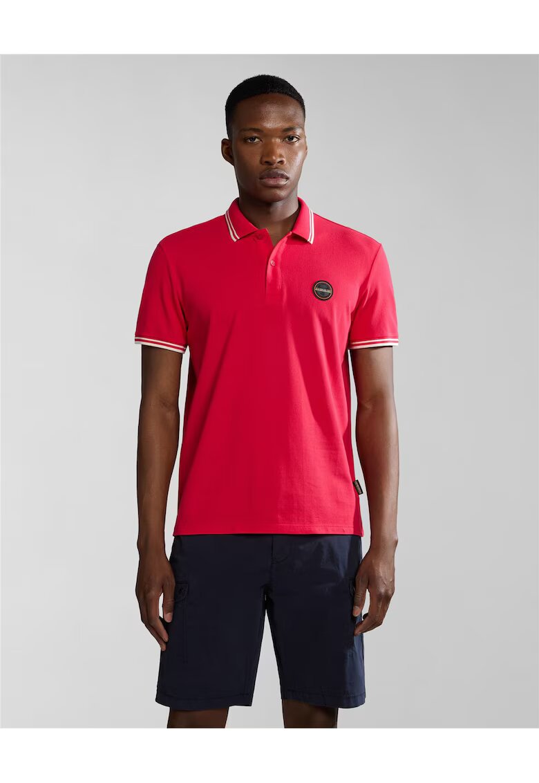 Napapijri Tricou polo din bumbac Macas -