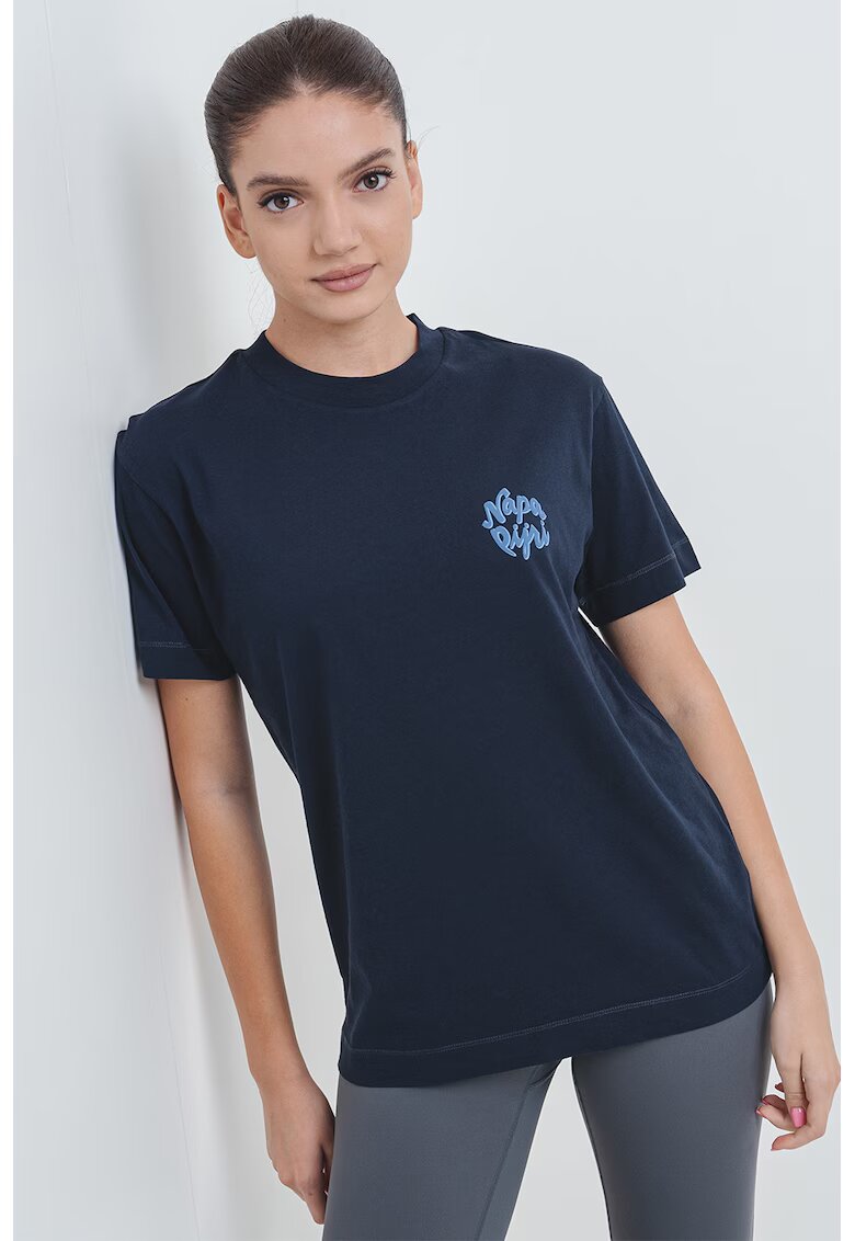 Napapijri Tricou regular-fit cu logo - Albastru ultramarin
