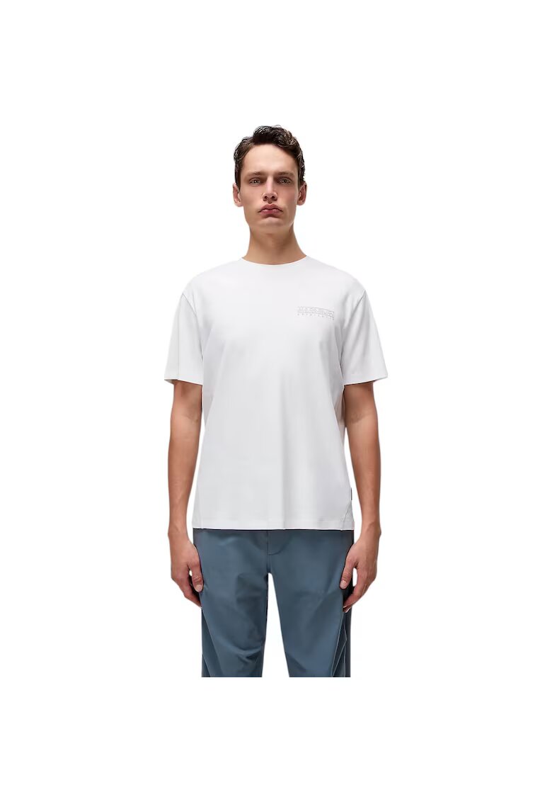 Napapijri Tricou Vanni SS 41370 - Alb