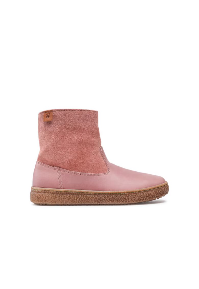 Naturino Cizme fete - piele naturala - roz -