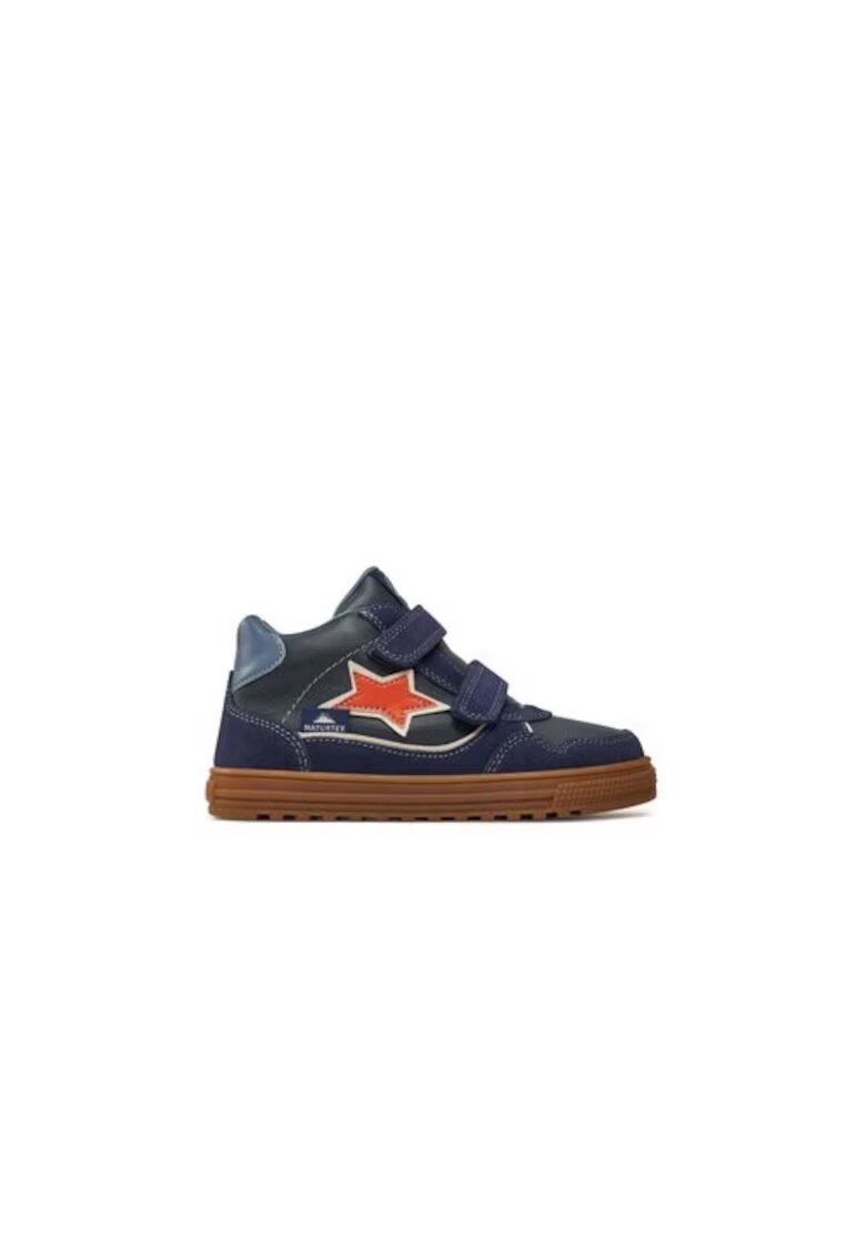 Naturino Ghete fete 304675546 - Piele naturala - 33 EU - Albastru