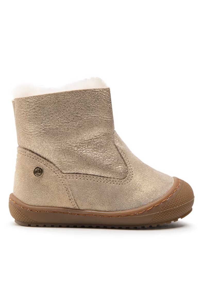 Naturino Pantofi sport copii 301386018 - Piele intoarsa/Piele naturala - 22 EU - Auriu