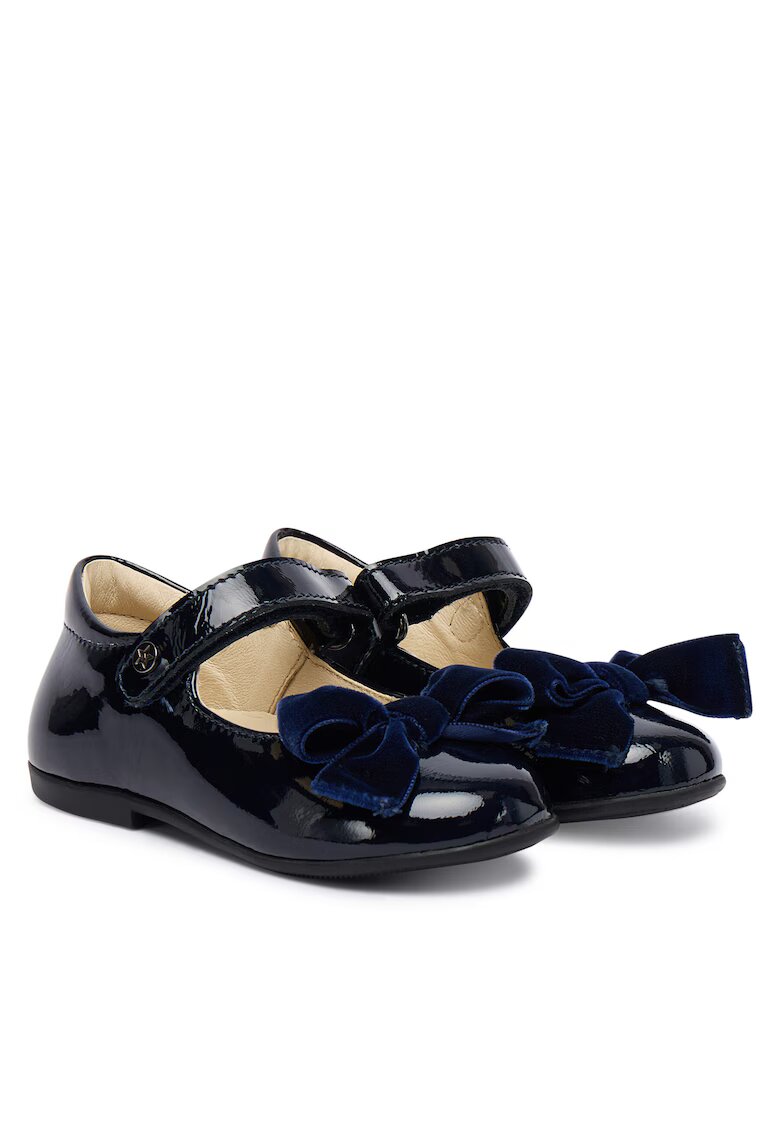 Naturino piele naturala - Negru/Bleumarin