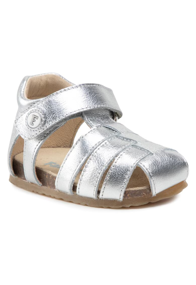 Naturino Sandale 300059005 - Piele naturala - Argintiu - Argintiu