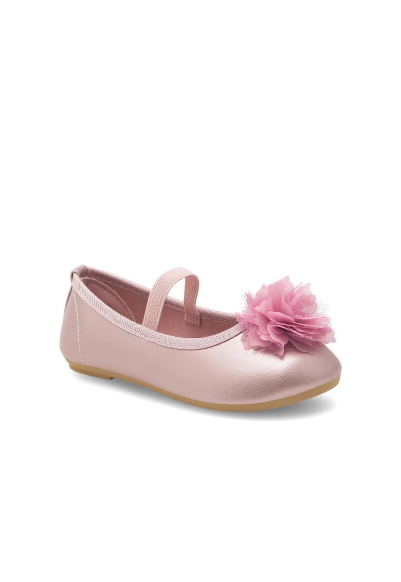Nelli Blu Balerini copii - 325918 - Piele ecologica - Roz