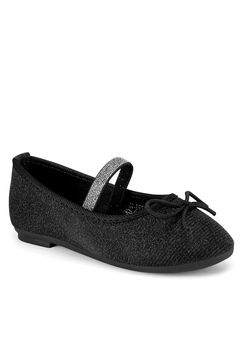 Nelli Blu Balerini copii - fete - negru - tesatura textil