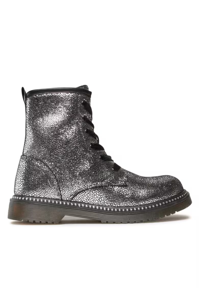 Nelli Blu Ghete copii - 44030 - Sintetic - Negru - Argintiu