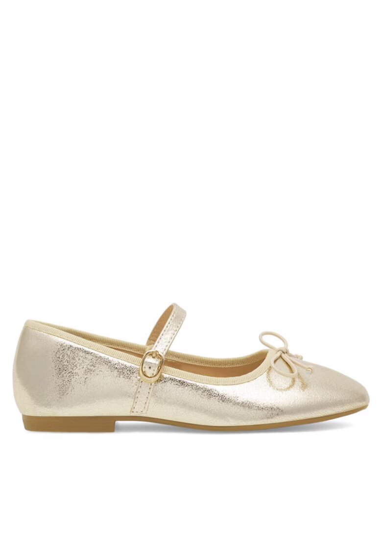Nelli Blu Pantofi copii - 55038 - Sintetic - Auriu
