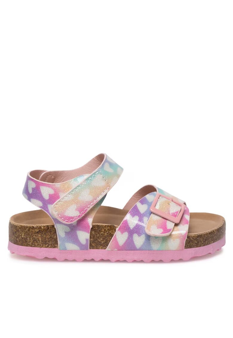 Nelli Blu Pantofi copii - 7373 - Sintetic - Roz