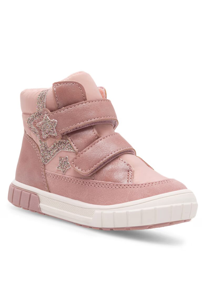 Nelli Blu Pantofi copii - adidasi fete - roz - textil -