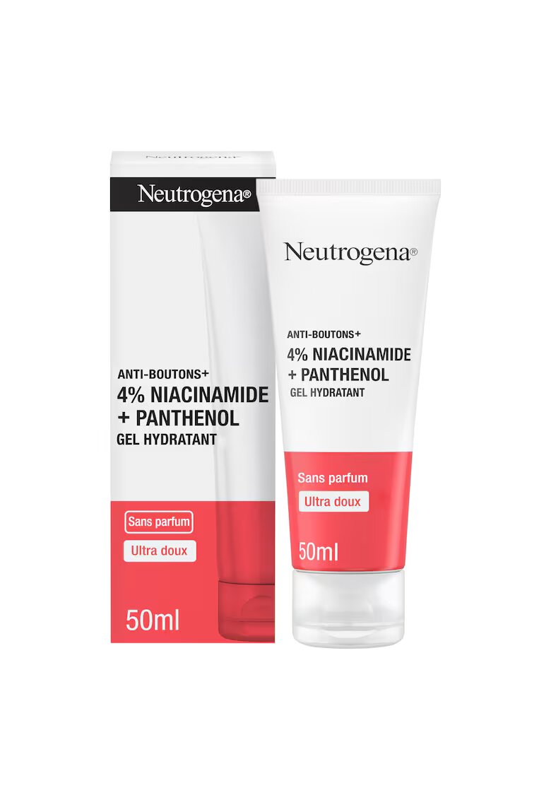 Neutrogena Gel hidratant cu 4% Niacinamida si Panthenol Clear & Defend+ - 50ml