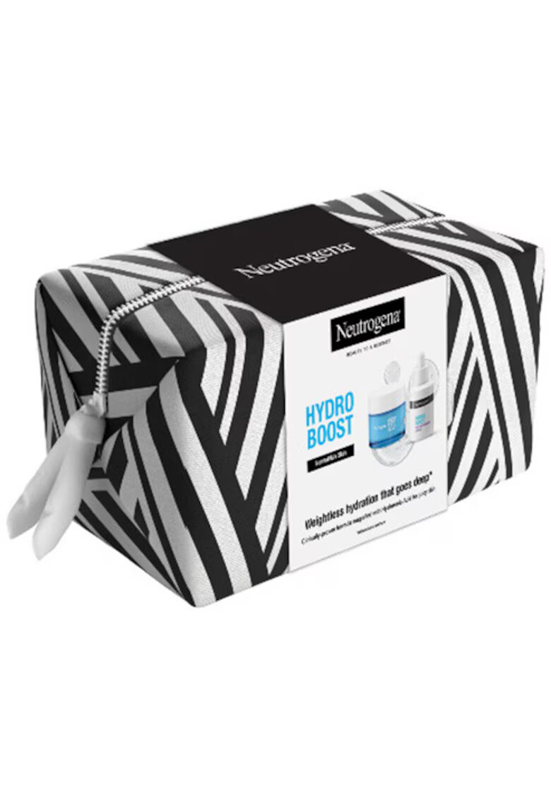 Neutrogena Set Cadou Hydro Boost: Lotiune hidratanta pentru fata SPF 50 - 50ml + Gel hidratant pentru ten normal si mixt - 50 ml