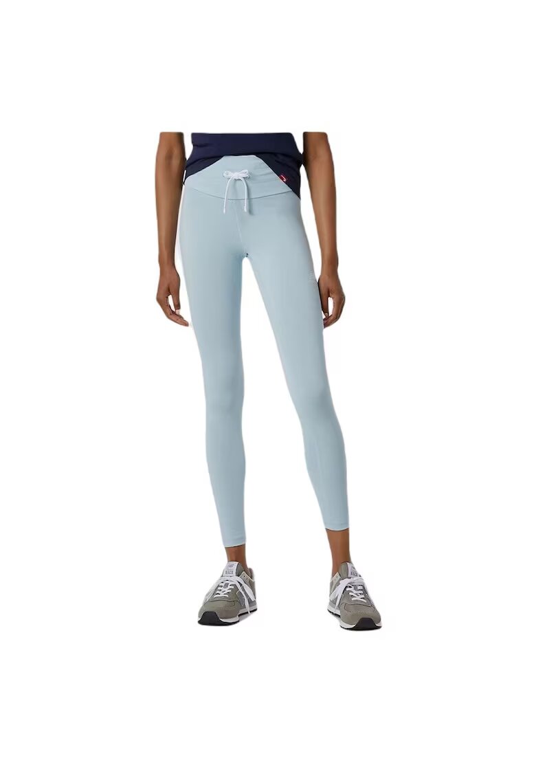 New Balance Pantaloni dama WP21556MGF - Bumbac organic - Albastru -