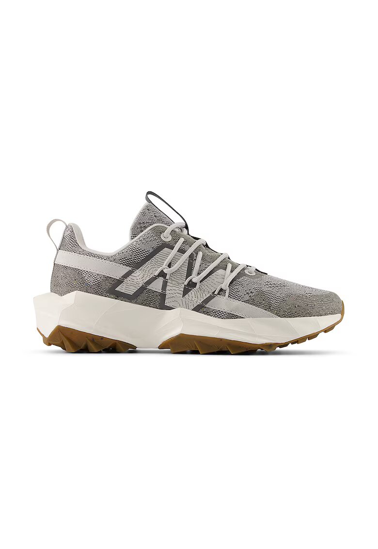 New Balance Pantofi Dyan-Soft Tektrel low-cut cu detaliu logo pentru alergare - Maro/Gri