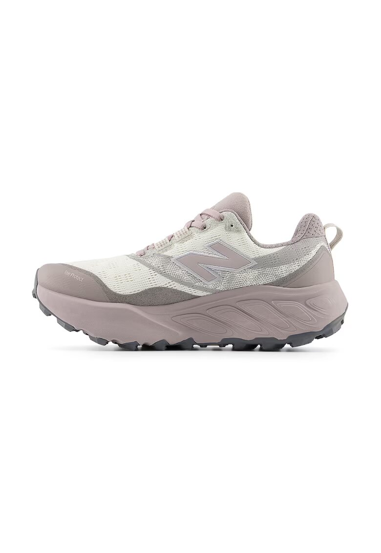 New Balance Pantofi Hierro V9 cu insertii din plasa pentru alergare - Alb fildes/Roz prafuit