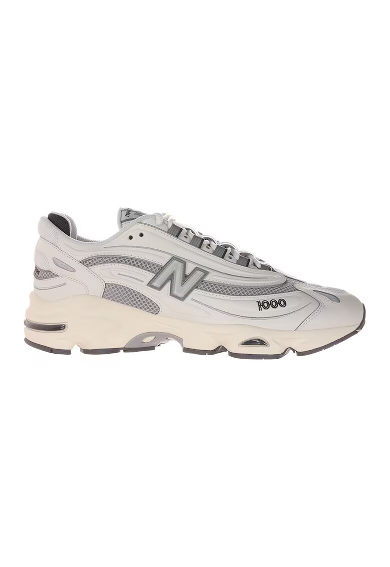 New Balance Pantofi sport 1000 unisex low-cut - Gri deschis/Bej deschis