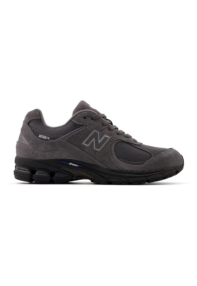 New Balance Pantofi sport 2002R CastleRock cu garnituri din piele intoarsa - Gri antracit