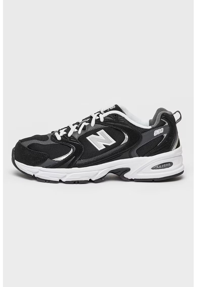 New Balance Pantofi sport cu detalii contrastante 530 - Alb/Negru