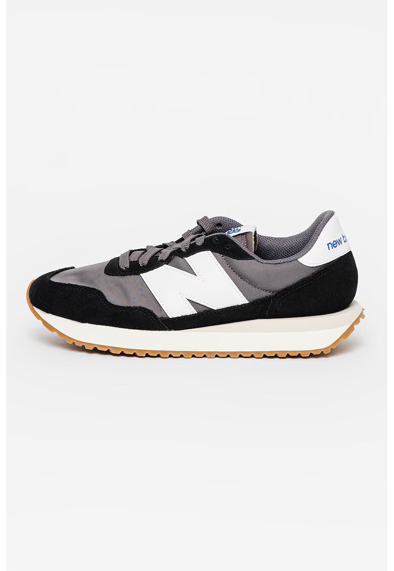 New Balance Pantofi sport cu insertii de piele si piele intoarsa 237