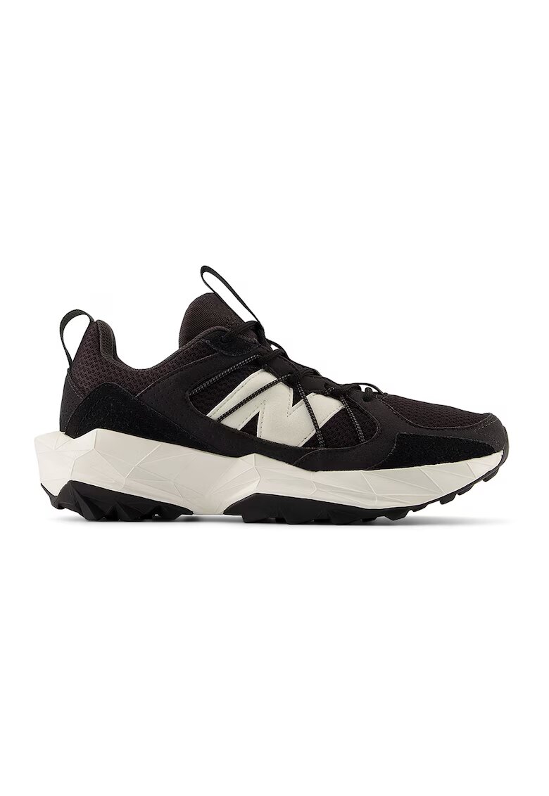 New Balance Pantofi Tektrel cu insertii din piele intoarsa pentru alergare - Maro cognac/Negru